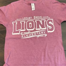 Heathered Pink Locust Grove Shirt item