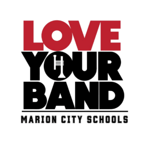 "Love Your Band" Patch (2.5") Heat Applied item