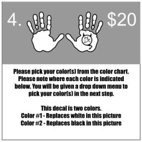 Wave Decals (Pair) item