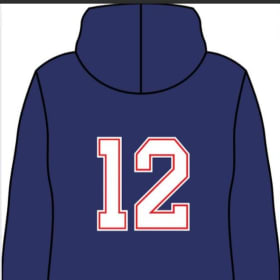 Pull-over Hoodie (YOUTH/ADULT S - XL) FRONT & BACK item