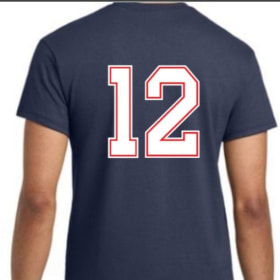 Gildan Tees (ADULT 2XL) FRONT & BACK item