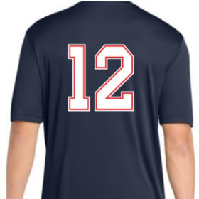 Dri-fit Tees (ADULT 2XL) FRONT & BACK item