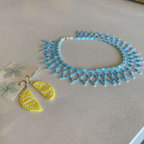 8. Handmade Beaded Jewelry item