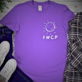 Adult Unisex S Purple T-shirt item