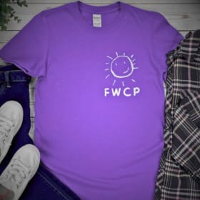 Adult Unisex XL Purple T-shirt item