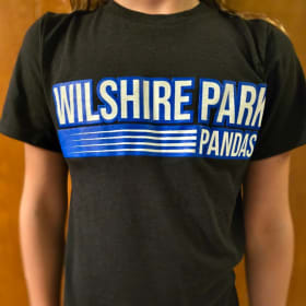 Black T w/ WP Pandas text item