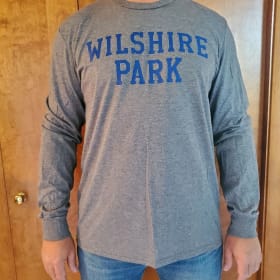 Grey Frost Long Sleeve w/ WP text item