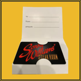 Sonny Williams’ Steak Room Gift Card item