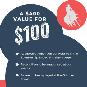 Trainers Special $100 item