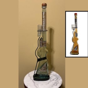 Rifle Old Carbine Reposado Tequila w/ 2 Shot Glasses item