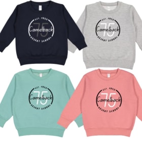 Kids Rabbit Skins Fleece Crewneck Sweatshirt item