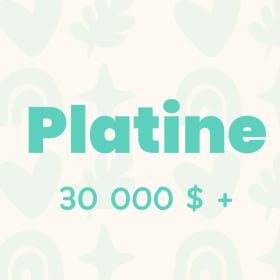 🥇 Commanditaire Platine — 30 000 $ et plus item