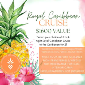 Royal Caribbean Cruise ($1600 value) item