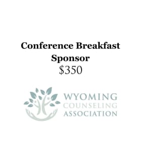 Annual Conference Breakfast Sponsor – $350 item