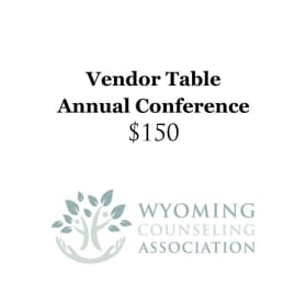 Vendor Table- Annual Conference item