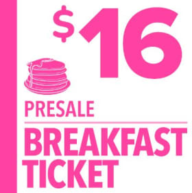 Pre-Sale Breakfast Ticket item