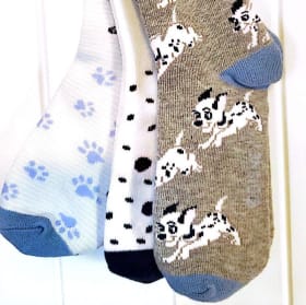 Gap kids Girls half crew socks size 13-2 Puppy themed item