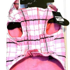 Cnanda ppoch shacket pink plaid size 20 item