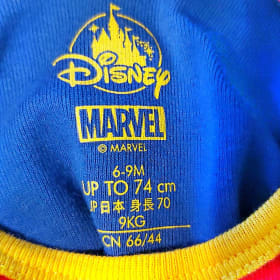 Disney Captain Marvel Costume, 6-9 Mos item