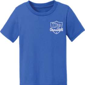 Crusader Tee - Toddler/Youth - Royal Blue OR Black item