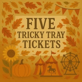 FIVE - Tricky Tray Tickets item