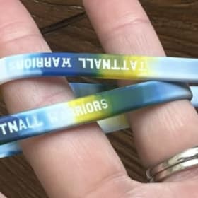 Tie Dye Tattnall Wristband item