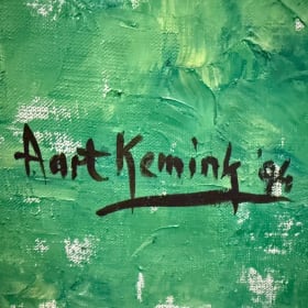 Original Aart Kemink Oil Painting item
