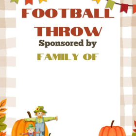 Football Throw item