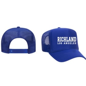 ADULT Richland Trucker Hat (Royal) - O/S item