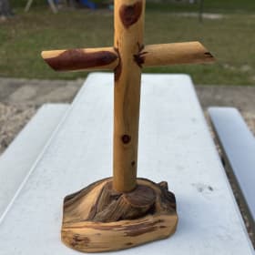 Large Wooden Cross item