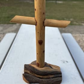 Large Wooden Cross item