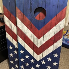 Large Cornhole Boards (Not New Item) item