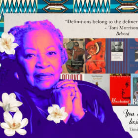 Photo of Toni Morrison - 18x24 Framed Poster