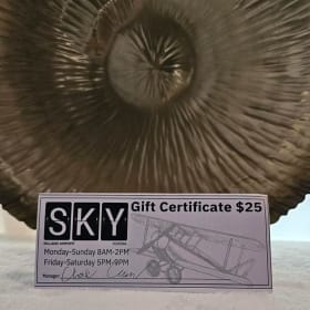 Gift Certificate Sky item