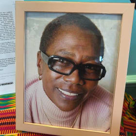 Photo of Afeni Shakur - 8x10 Framed Portrait