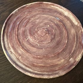 Mystic Open Studios Pottery-Large Plate and 2 Small Plates item