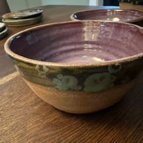 Mystic Open Studios Pottery-Set of 3 Nested Bowls item