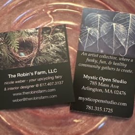 Mystic Open Studios Pottery-Large Plate and 2 Small Plates item