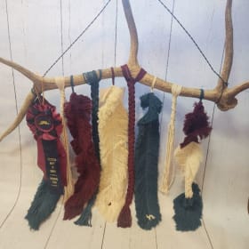 LOT 13- Macrame Elk Shed item