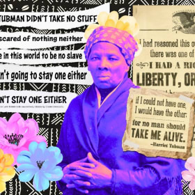 Photo of Harriet Tubman - 24x36 Framed Poster