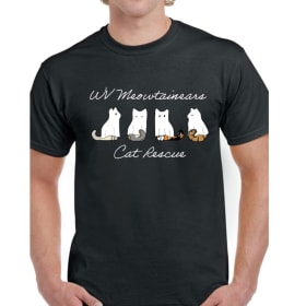 Purfectly Ghosty Black T-shirt item