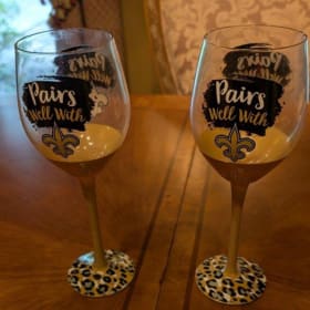 Saints Cocktail Glasses item