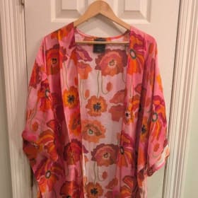 Poppy Long Kimono item