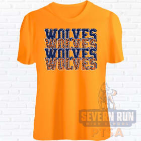 Wolves T-Shirt Orange (Medium) item