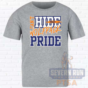 Wolfpack Pride T-Shirt Gray (Small) item
