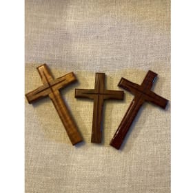 Wooden Cross (Dark) item