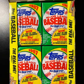 1987 Topps Baseball Unopened Box item