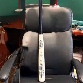 Johnny Damon Autographed Cooperstown Stat Bat item