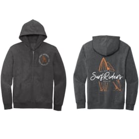 Adult Full-Zip Hoodie: Heathered Charcoal item