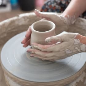 10 Person Pottery Class item